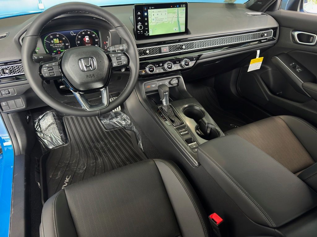 2026 Honda Civic Hybrid Sport Touring Blue at Community Honda