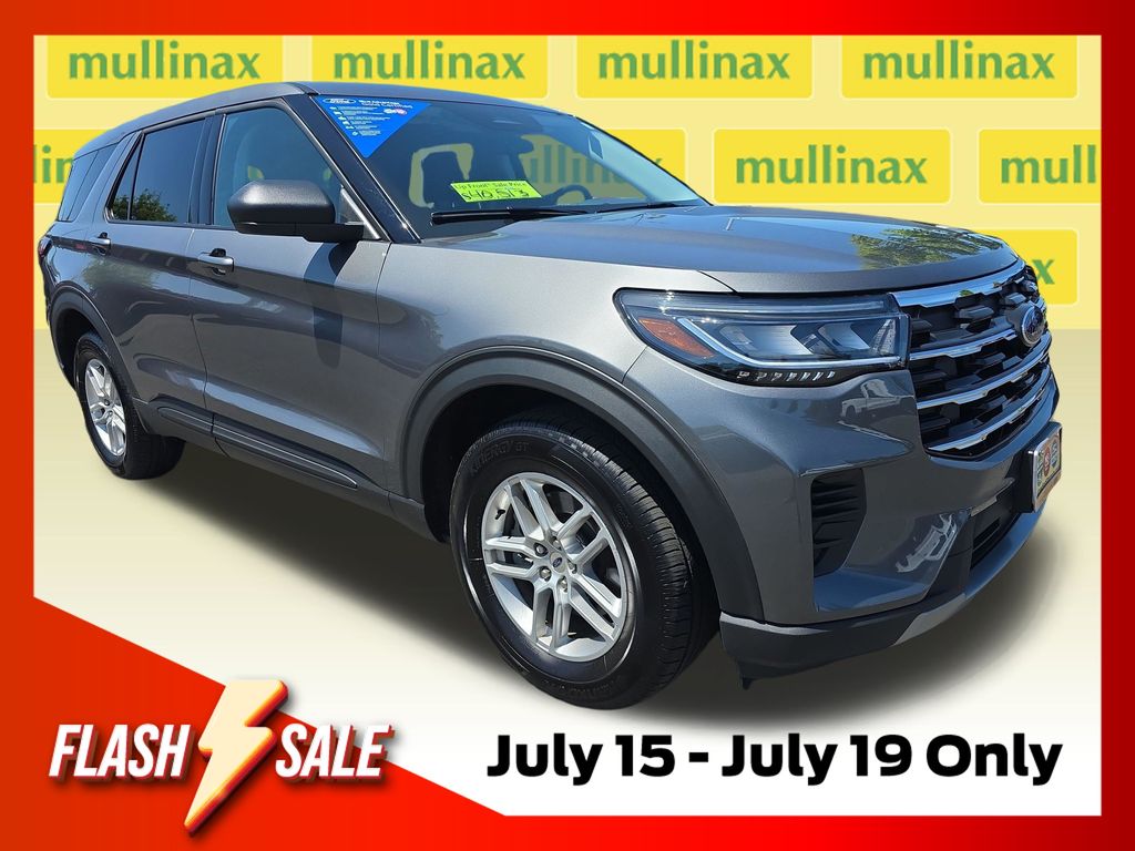 Carbonized Gray Metallic 2026 Ford Explorer SUV / Crossover All-Wheel Drive Automatic