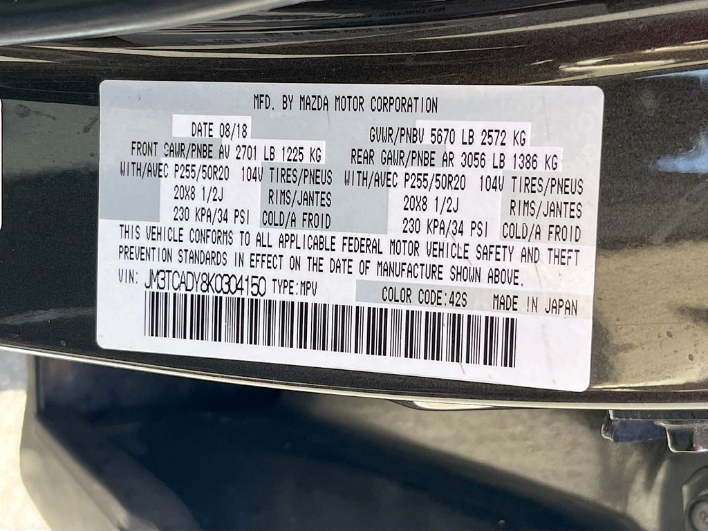 Used 2019 Silver Mazda Grand Touring image 33