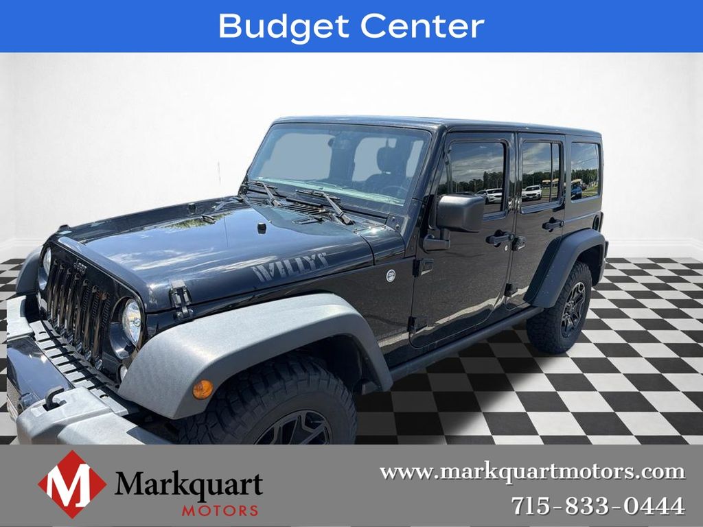 Black Clearcoat 2017 Jeep Wrangler SUV / Crossover Four-Wheel Drive 5-Speed Automatic