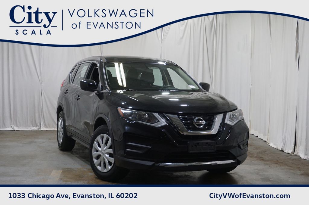 Gray (Magnetic Black) 2017 Nissan Rogue SUV / Crossover All-Wheel Drive Continuously Variable Transmission