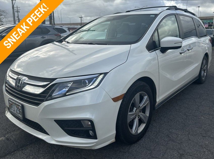 2018 Honda Odyssey Blanco (White Diamond Pearl) Minivan Tracción delantera 9 velocidades Automática
