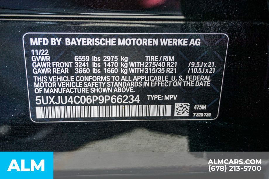 Used 2023 Black BMW M50i image 64