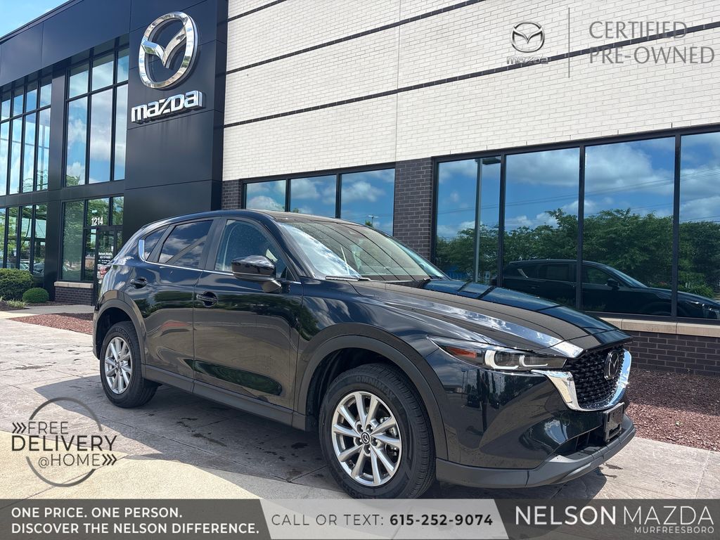 Jet Black Mica 2023 Mazda CX-5 2.5 S Preferred AWD SUV / Crossover All-Wheel Drive 6-Speed Automatic