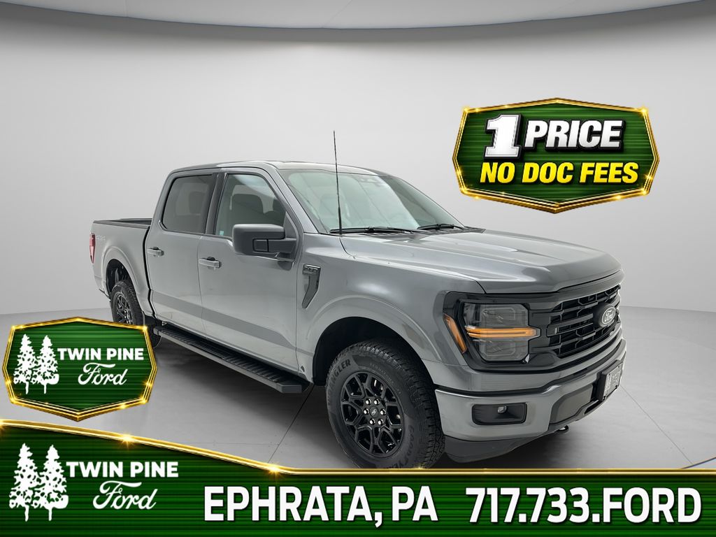 Carbonized Gray Metallic 2025 Ford F-150 Pickup Truck Four-Wheel Drive Automatic