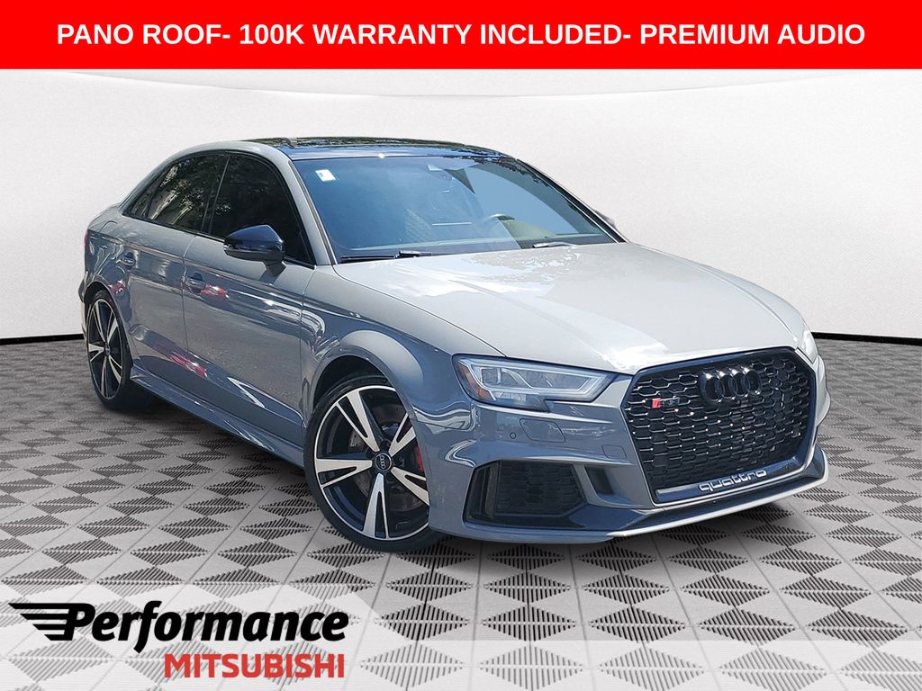 Nardo Gray 2020 Audi RS 3 Sedan All-Wheel Drive 7-Speed Automatic
