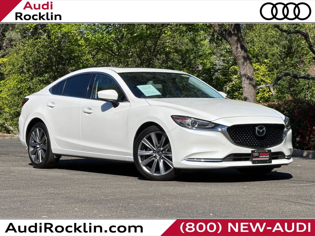 Snowflake White Pearl Mica 2018 Mazda MAZDA6 Grand Touring Reserve Sedan FWD Sedan Front-Wheel Drive 6-Speed Automatic