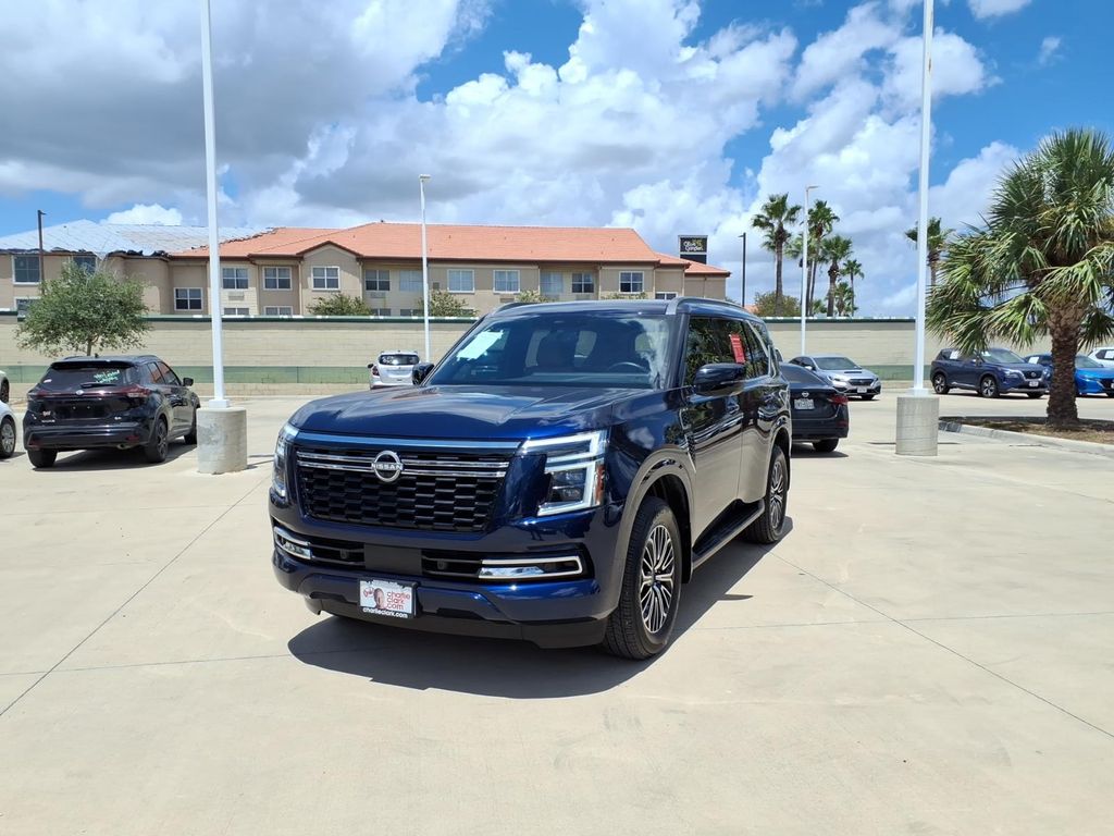 Deep Ocean Blue Pearl 2025 Nissan Armada SUV / Crossover 4X2 9-Speed Automatic