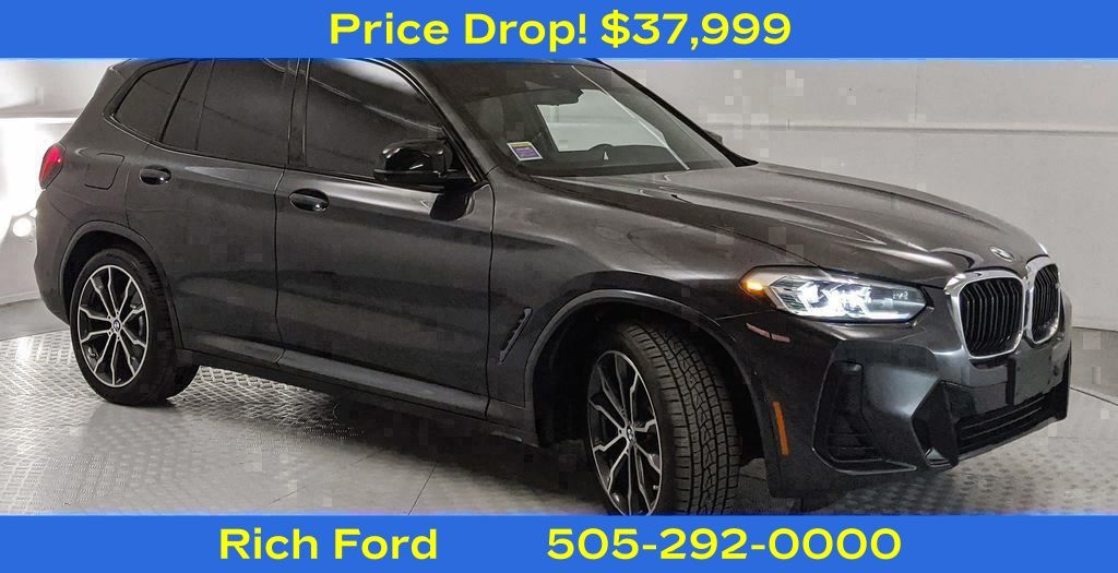 Gray (Dark Graphite Metallic) 2022 BMW X3 M40i AWD SUV / Crossover All-Wheel Drive 8-Speed Automatic