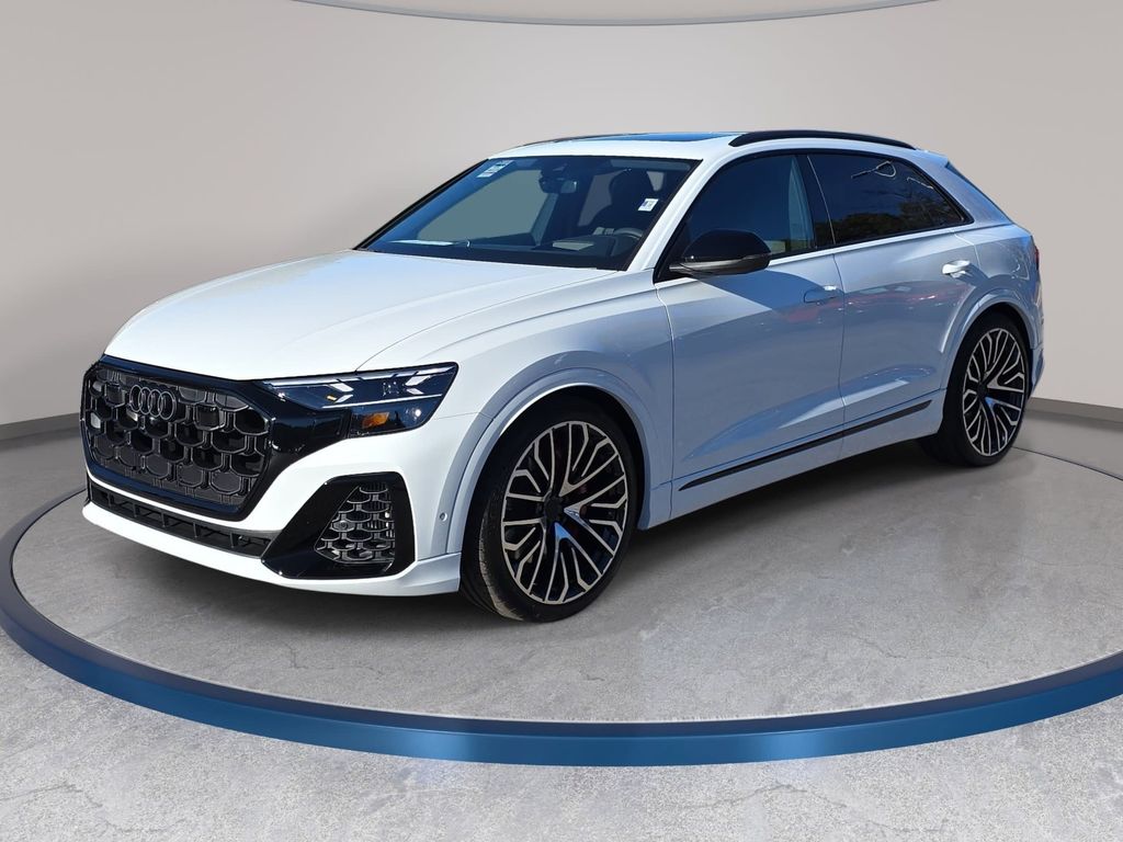 glacier white metallic 2026 Audi SQ8 4.0T quattro Prestige SUV / Crossover All-Wheel Drive 8-Speed Automatic