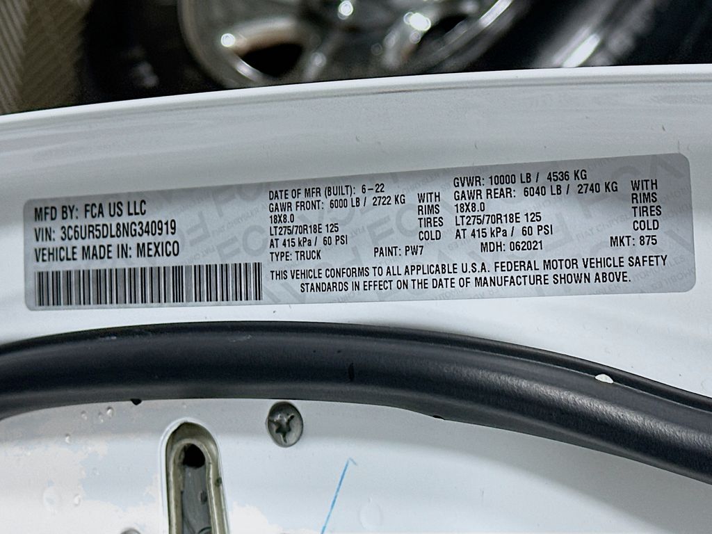 Used 2022 White Ram Big Horn image 36