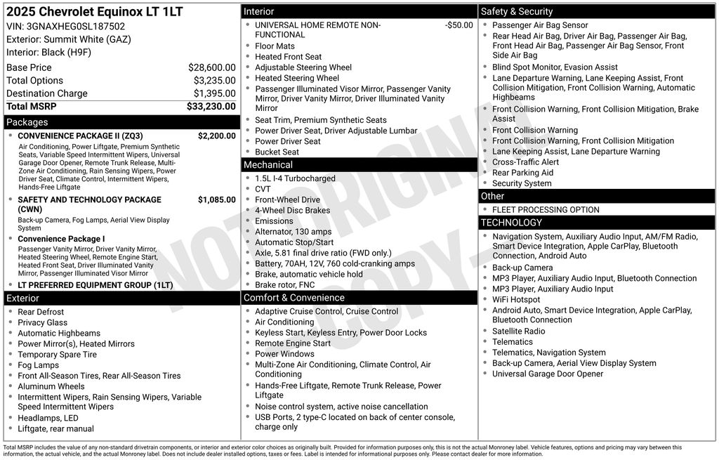Used 2025 Chevrolet Equinox SUV