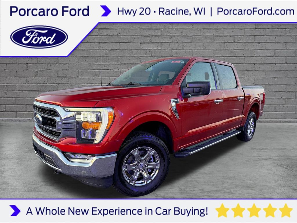 Chili Pepper Red 2023 Ford F-150 Pickup Truck Four-Wheel Drive Automatic