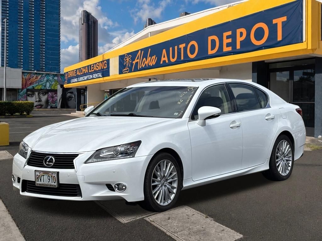 Starfire Pearl 2013 Lexus GS Sedan Rear-Wheel Drive 6-Speed Automatic