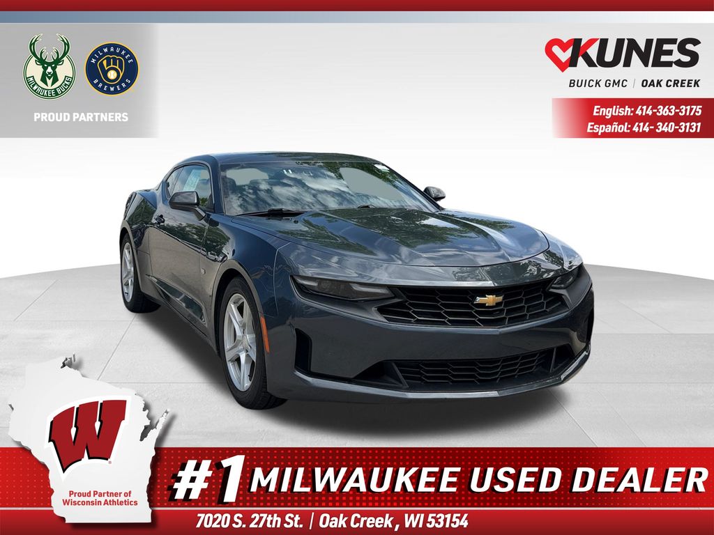 Shadow Gray Metallic 2023 Chevrolet Camaro Coupe Rear-Wheel Drive 8-Speed Automatic