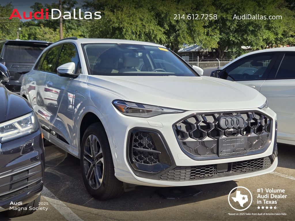 Glacier White Metallic 2026 Audi Q5 SUV / Crossover All-Wheel Drive 7-Speed Automatic