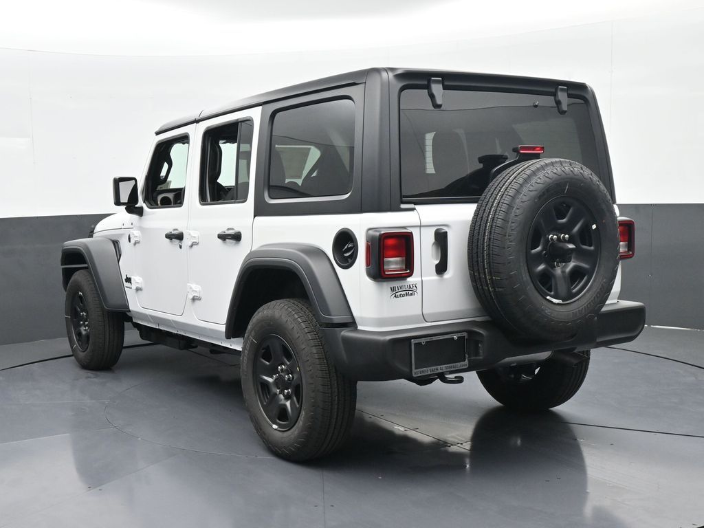 New 2026 Bright White Clearcoat Jeep Sport image 4