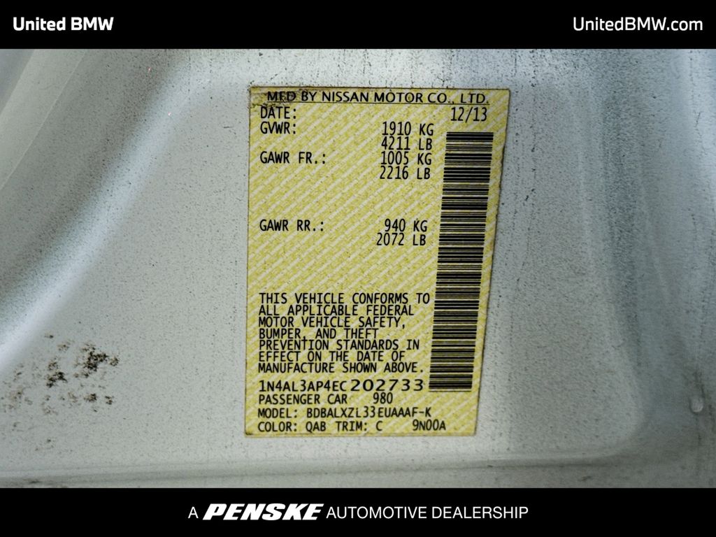 Thumbnail: 2014 Nissan Altima - 14