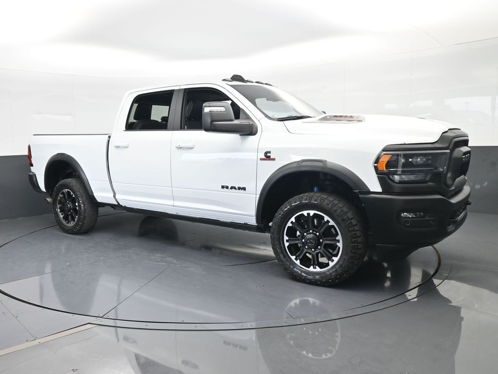 Used 2024 Bright White Clearcoat Ram Rebel image 8