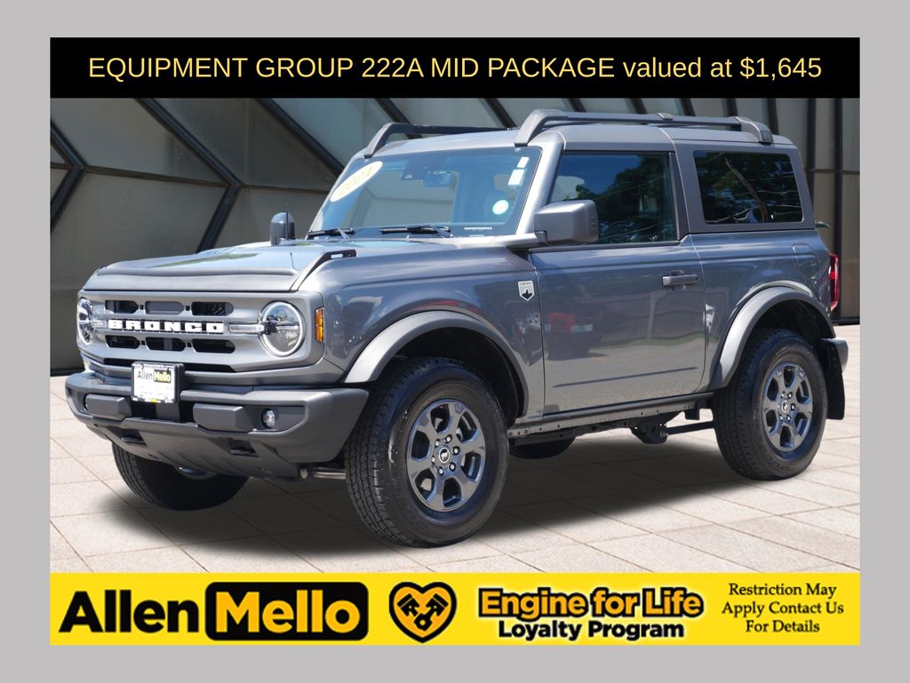 Gray Metallic 2024 Ford Bronco SUV / Crossover Four-Wheel Drive Automatic