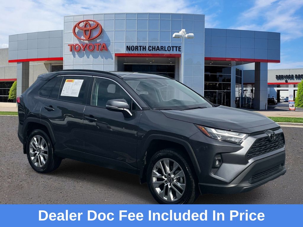 Magnetic Gray Metallic 2025 Toyota RAV4 SUV / Crossover All-Wheel Drive 8-Speed Automatic