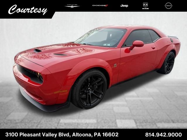 Torred Clearcoat 2023 Dodge Challenger R/T Scat Pack Widebody RWD Coupe Rear-Wheel Drive 8-Speed Automatic