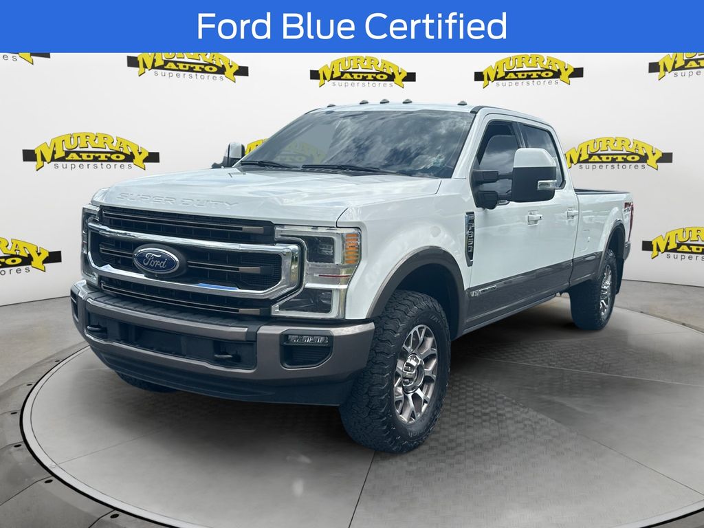 Oxford White 2020 Ford F-350 Super Duty Pickup Truck Four-Wheel Drive Automatic