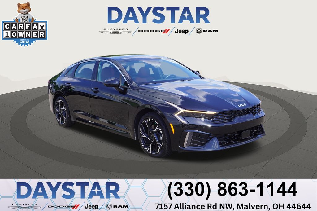Aurora Black Pearl 2025 Kia K5 Sedan Front-Wheel Drive 8-Speed Automatic
