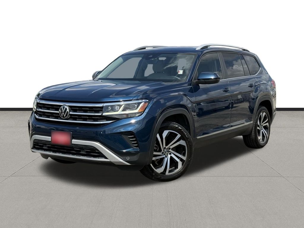 2022 Volkswagen Atlas SEL Blue at Bayway Chrysler Dodge Jeep Ram