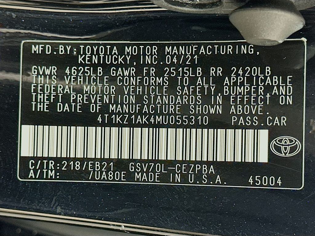 Thumbnail: 2021 Toyota Camry - 30