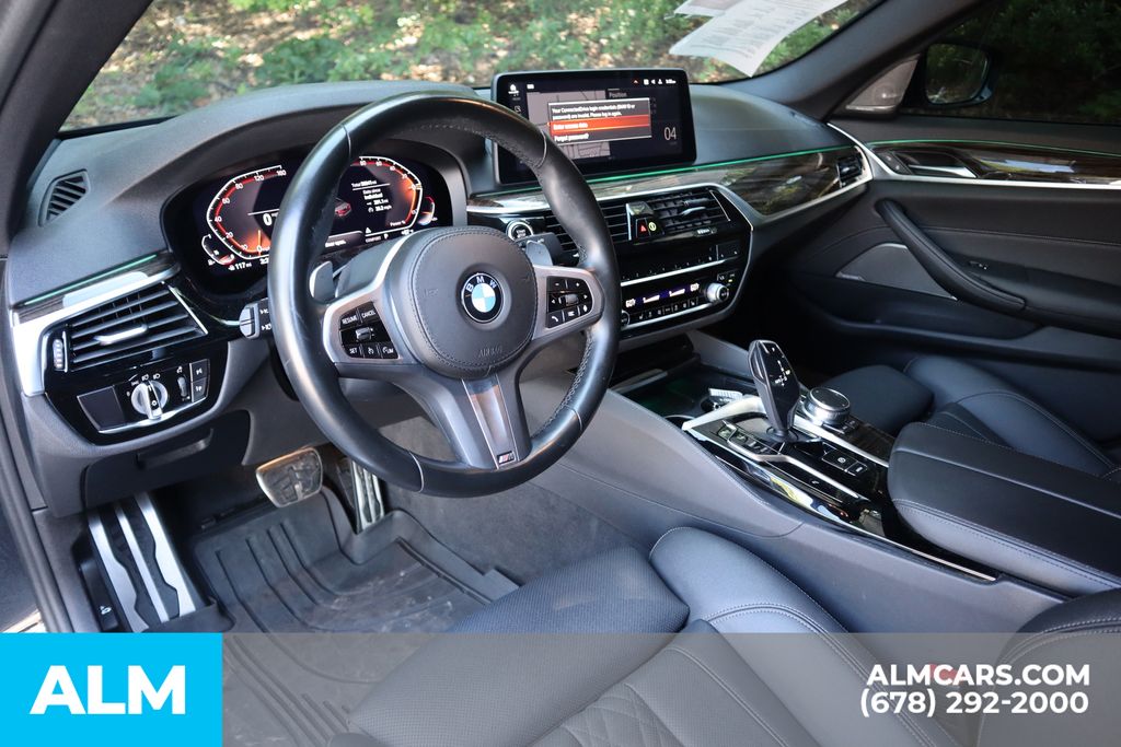 Used 2023 Black BMW 540i image 10