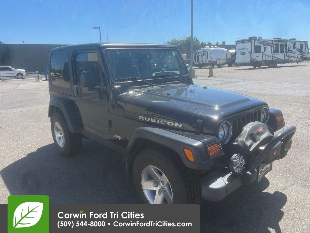 White 2003 Jeep Wrangler Rubicon SUV / Crossover Four-Wheel Drive 5-Speed Manual