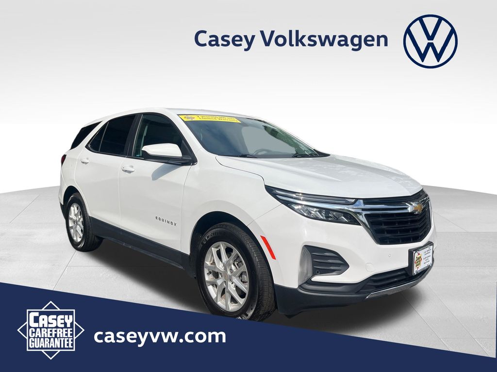 Summit White 2024 Chevrolet Equinox SUV / Crossover Front-Wheel Drive 6-Speed Automatic Overdrive