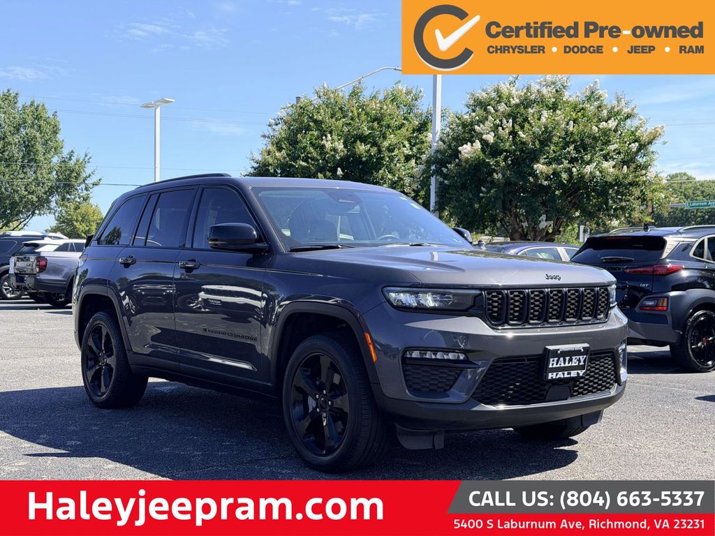 Baltic Gray Metallic Clearcoat 2024 Jeep Grand Cherokee SUV / Crossover Four-Wheel Drive 8-Speed Automatic
