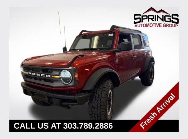 Chili Pepper Red 2022 Ford Bronco SUV / Crossover Four-Wheel Drive Automatic