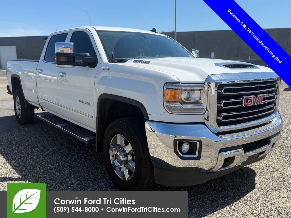 Summit White 2017 GMC Sierra 2500HD Pickup Truck Four-Wheel Drive 6-Speed Automatic