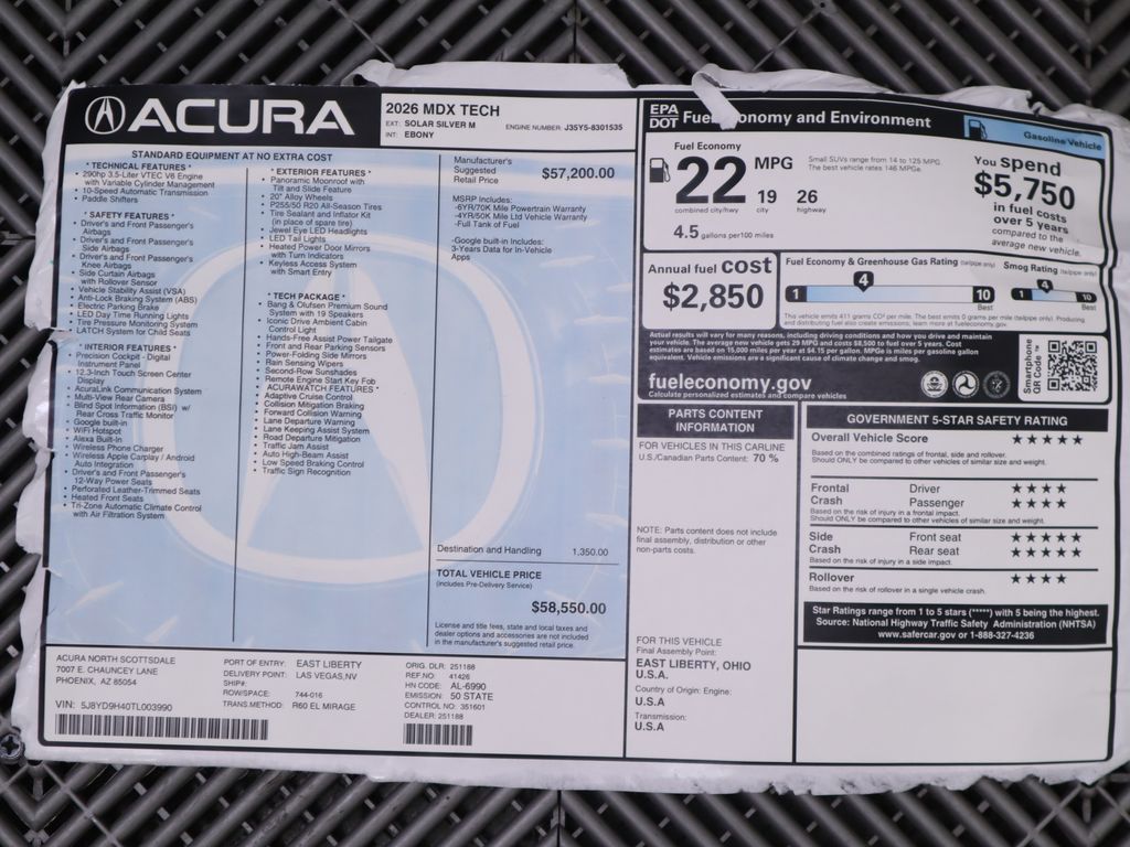 Thumbnail: 2026 Acura MDX - 9