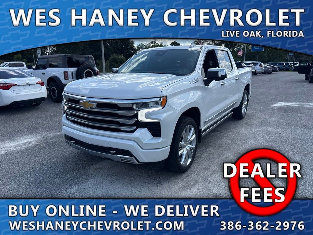 White (Iridescent Pearl Tricoat) 2024 Chevrolet Silverado 1500 Pickup Truck Four-Wheel Drive Automatic