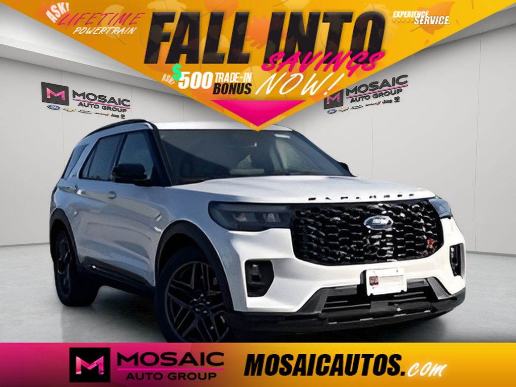 New 2025 Ford Explorer ST SUVs