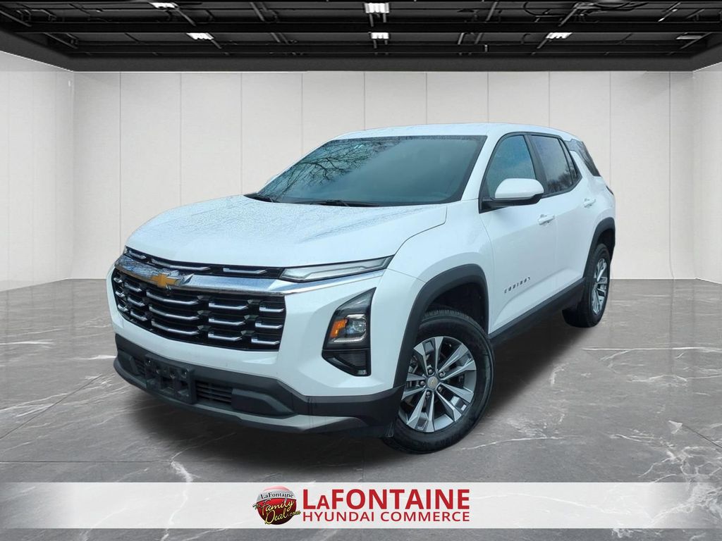 Summit White 2025 Chevrolet Equinox LT FWD SUV / Crossover Front-Wheel Drive Continuously Variable Transmission