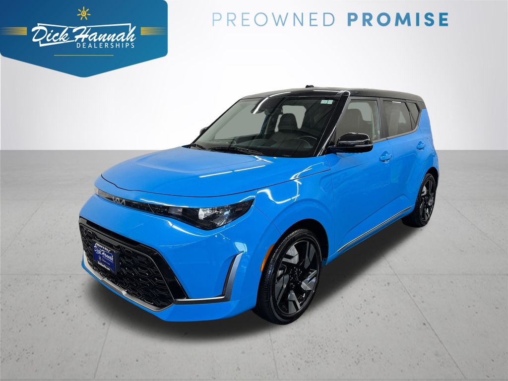 Surf Blue w/Black Roof 2023 Kia Soul SUV / Crossover Front-Wheel Drive Continuously Variable Transmission