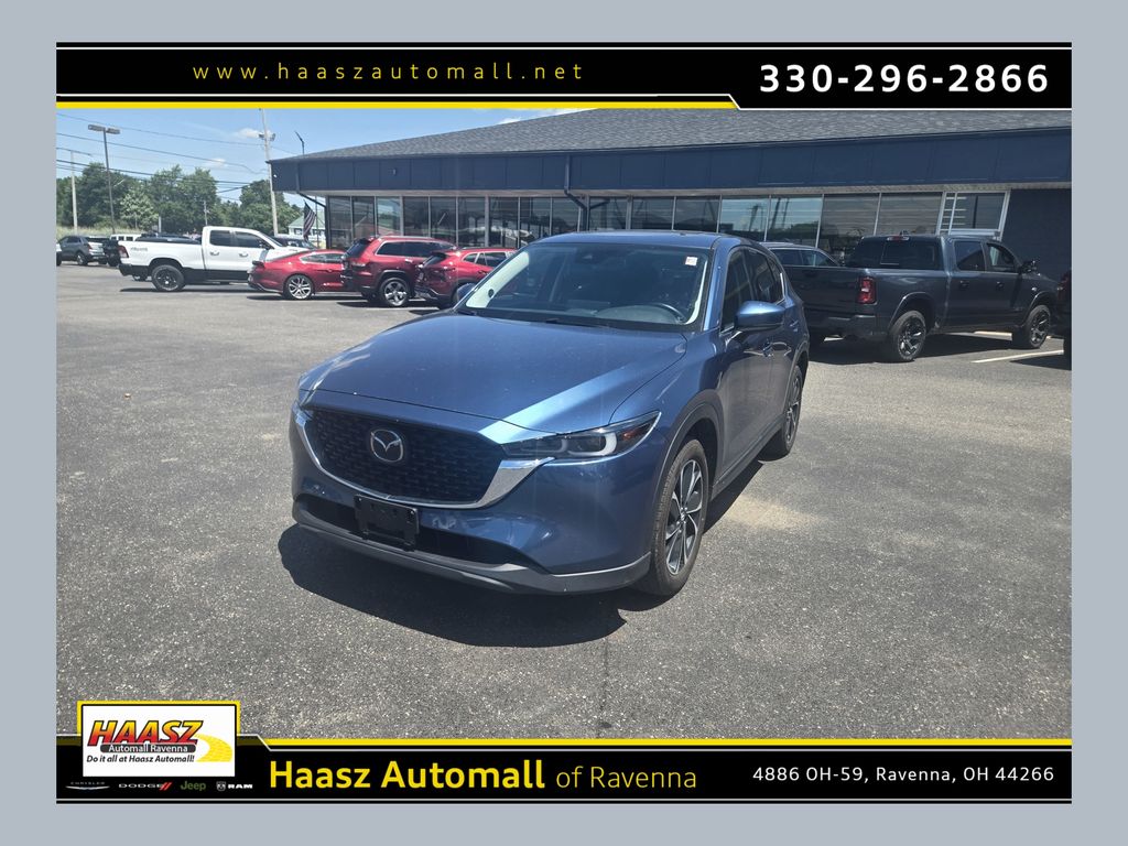 Eternal Blue Mica 2023 Mazda CX-5 2.5 S Premium AWD SUV / Crossover All-Wheel Drive 6-Speed Automatic