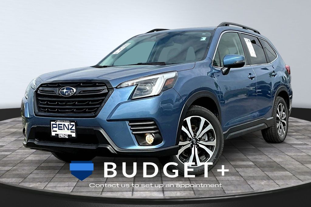 Horizon Blue Pearl 2022 Subaru Forester Limited Crossover AWD SUV / Crossover All-Wheel Drive Continuously Variable Transmission