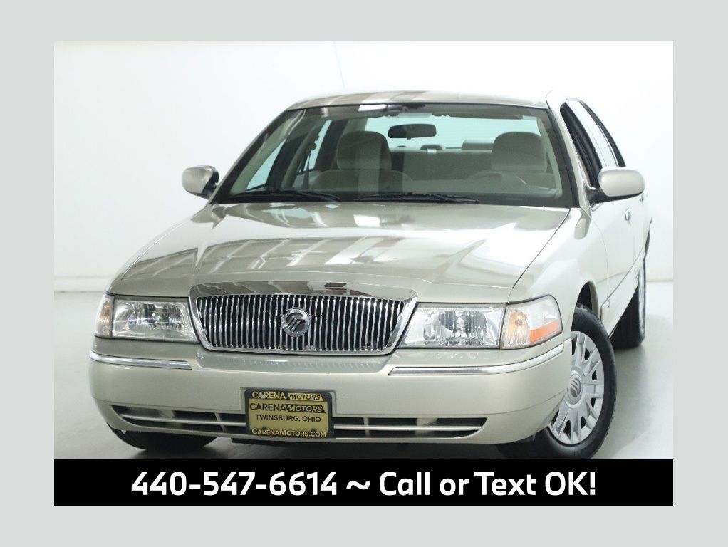 Gold Ash Clearcoat 2005 Mercury Grand Marquis GS Sedan Rear-Wheel Drive 4-Speed Automatic Overdrive