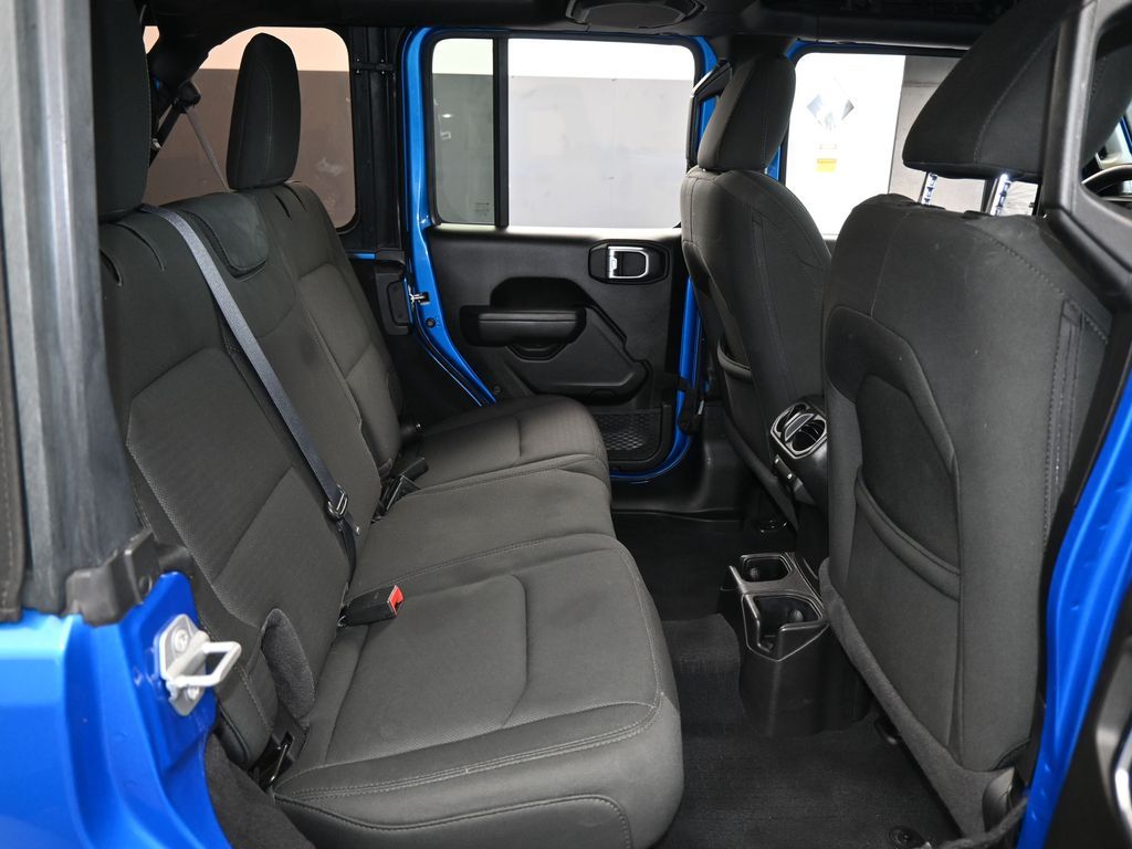 Used 2022 Hydro Blue Pearl Coat Jeep Unlimited Willys image 37