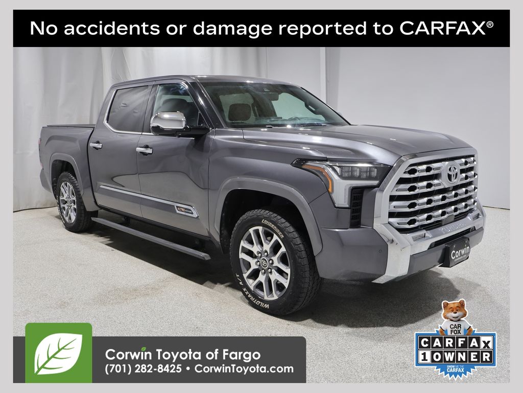 Magnetic Gray Metallic 2022 Toyota Tundra Pickup Truck Four-Wheel Drive Automatic