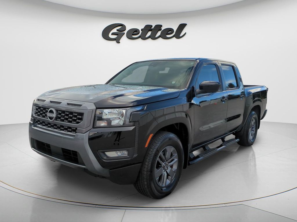 Super Black 2025 Nissan Frontier Pickup Truck 4X2 9-Speed Automatic Overdrive