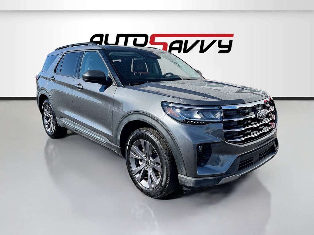 Gray Metallic 2025 Ford Explorer SUV / Crossover All-Wheel Drive Automatic
