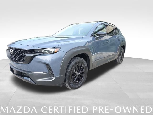Gray 2025 Mazda CX-50 Hybrid Premium AWD SUV / Crossover All-Wheel Drive Continuously Variable Transmission