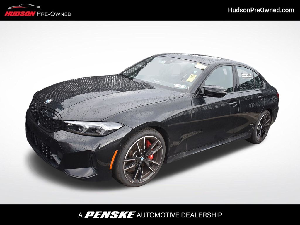 Black Sapphire Metallic 2026 BMW 3 Series Sedan All-Wheel Drive 8-Speed Automatic